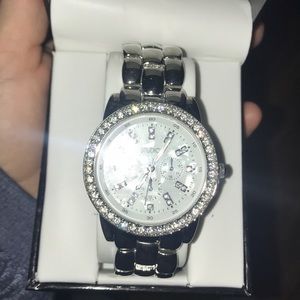 Sterling silver studio watch